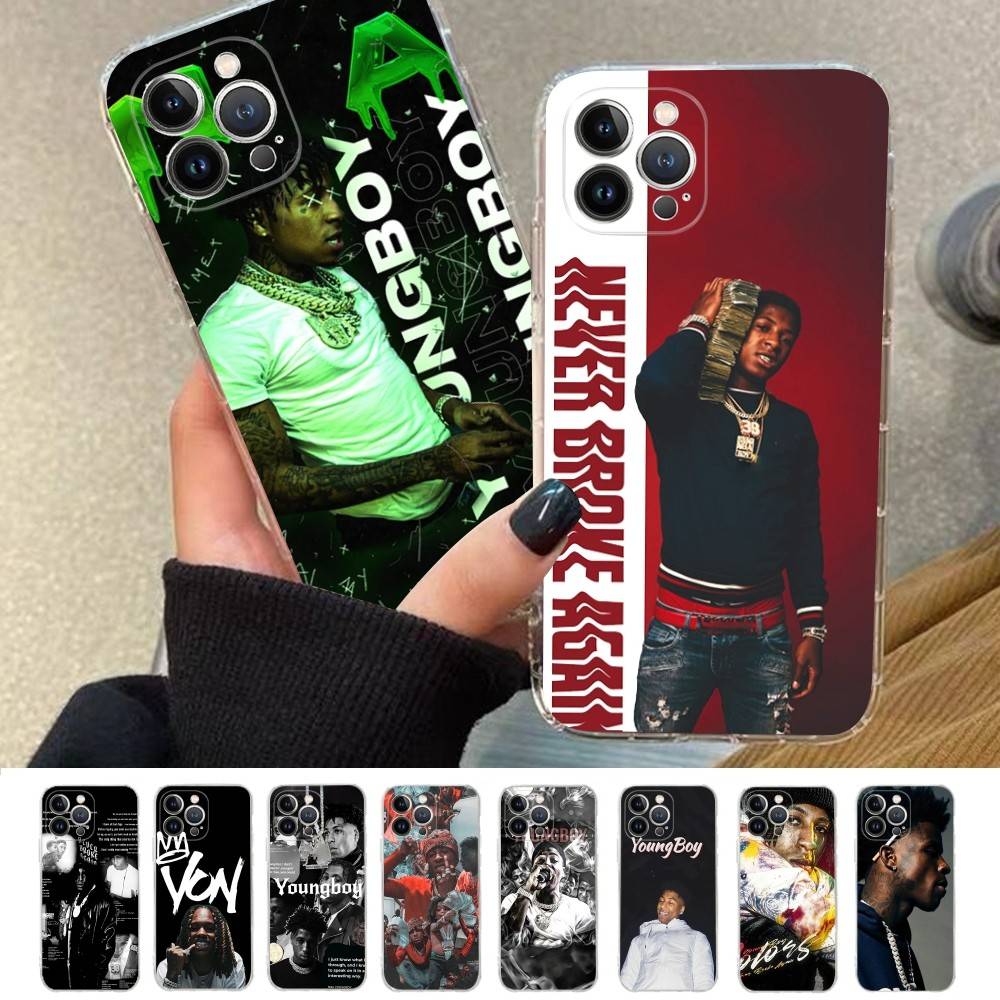Rapper Youngboy Never Broke Again For IPhone 17 16 16e 15 14 13 12 11 Pro Max Mini Plus Phone Case