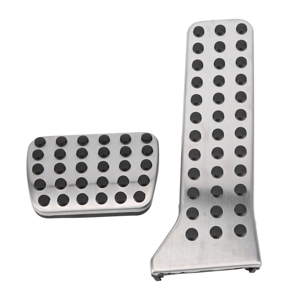 2PCS Brake Accelerator Pedal Kit Stainless Steel PPE Rubber Replacement for Mazda CX?3 2016?2019