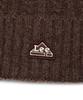 LEE Cable Knit Beanie Brown