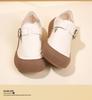 Autumn 2025 Retro Women's Genuine Leather Slip-On Shoes - Comfortable Casual Soft Sole for Moms