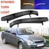 New Dynamic LED Turn Signal Blinker FR Side Mirror Indicator Light For LADA PRIORA 1Pair (Left+Right)