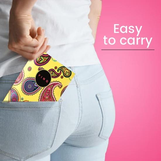 PINQ Premium Cotton Feel Ultra Sanitary Pads for women(Bulk Me Box)