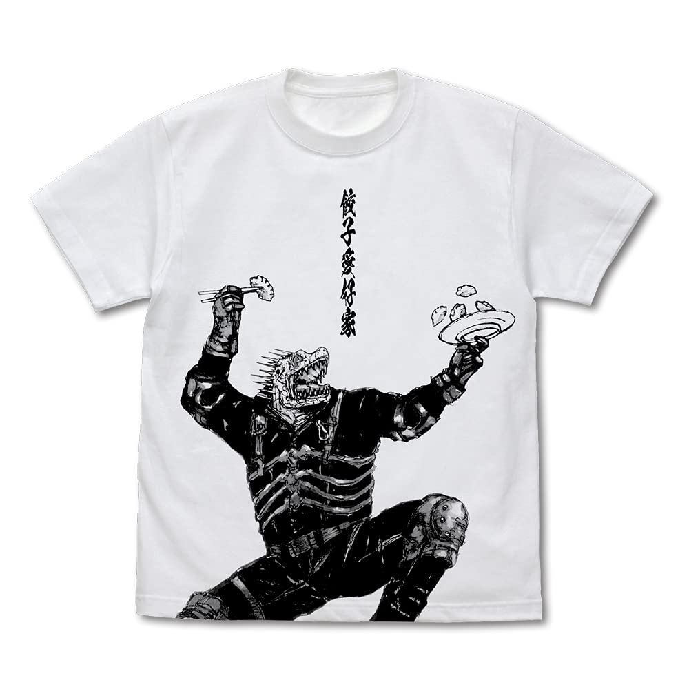 

Cospa Dorohedoro Original Version Gyoza-loving Caiman All Print T-Shirt WHITE M Size