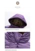 New Style Down Cotton Jacket for Boys and Girls - Thick Fleece-Lined, Hooded Coat for Children