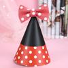 Shiny Cute Birthday Hat with Plush Ball for Party Costumes (Child & Adult)