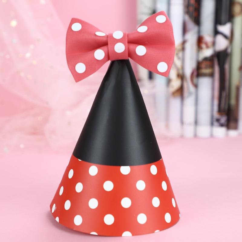 Shiny Cute Birthday Hat with Plush Ball for Party Costumes (Child & Adult)
