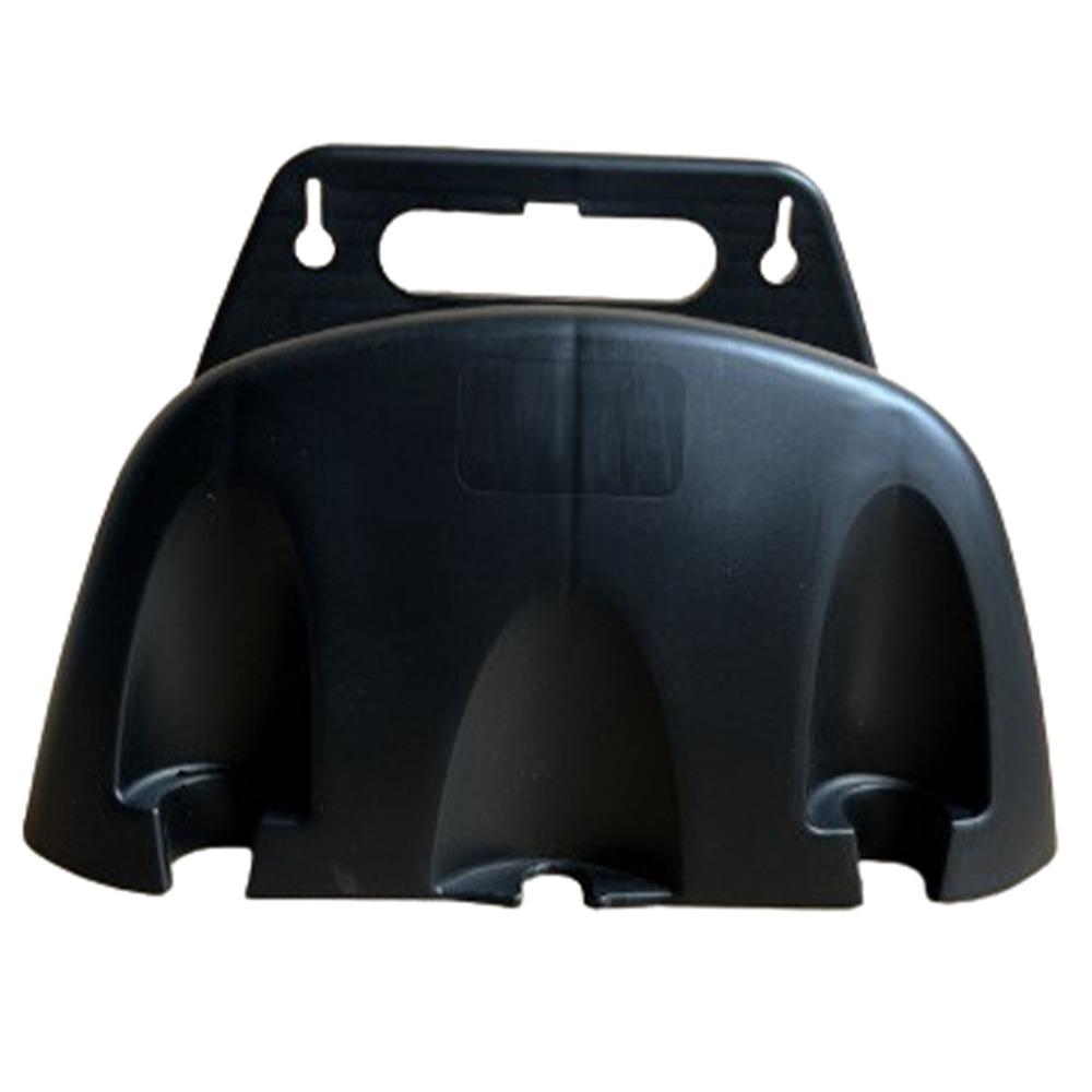 

Прочный держатель для хранения садового шланга Пластиковые крючки для шланга Кронштейн для шланга для воды Садовые инструменты чёрный