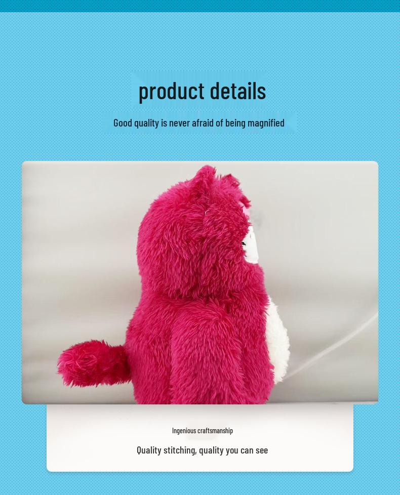 Custom Cartoon Anime Plush Toy Dolls for Children – Cotton Parent-Child Figures