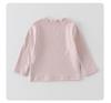 2026 Spring Korean-Style Long-Sleeve Printed Top for Baby Girls - Infants & Toddlers
