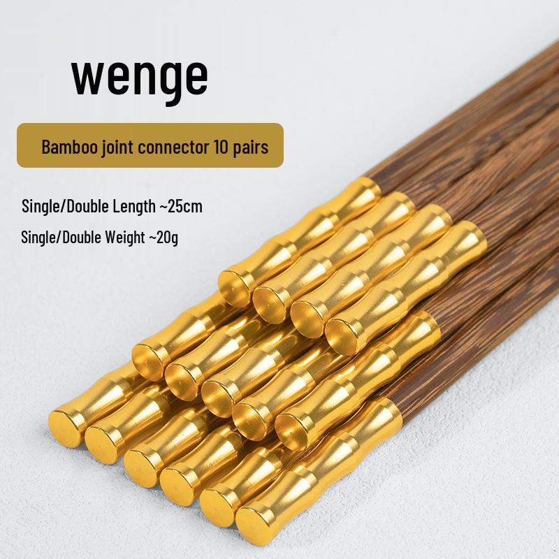 Chinese Style Solid Red Wood Chopsticks - Creative Gift for Household Use