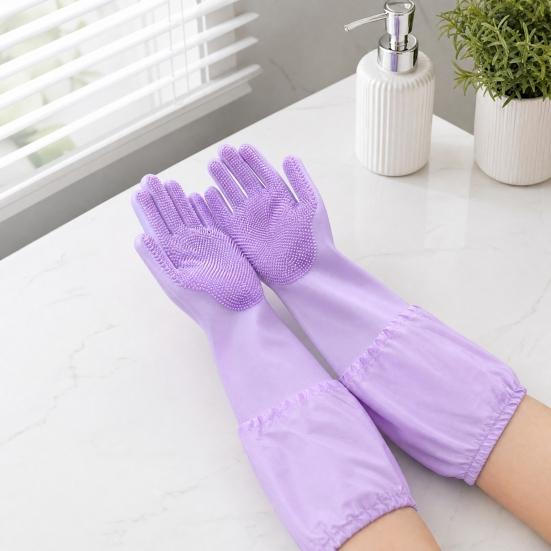 Pet Bathing Gloves, Silicone Hair Removal and Massage Gloves, High-Density Teeth Cleaning Gloves, Pet Grooming Gloves for Cats and Dogs