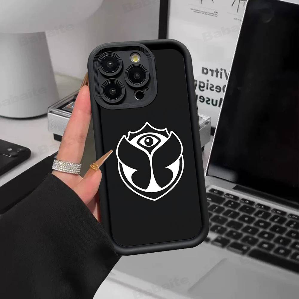 T-tomorrowland Logo Phone Case For iPhone 17 16 E 15 14 13 12 11 Pro Max Plus Back Cover