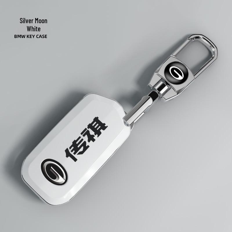 GAC Trumpchi Schlüsselhülle für GS4/GS5/GS3/GA4/GA5/GA6 - New Energy Auto Schlüsselschale mit Schnalle für Männer und Frauen