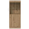 LED Sideboard Artisan Oak 41 x 37 x 100 cm Engineered Wood
