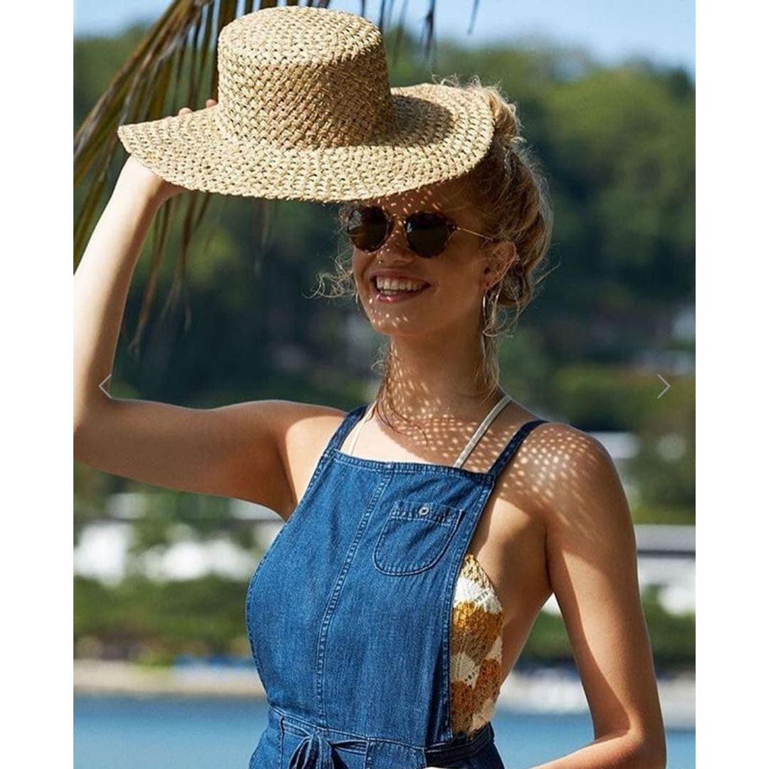 Used Sold out Lack of color hat straw hat rack of color