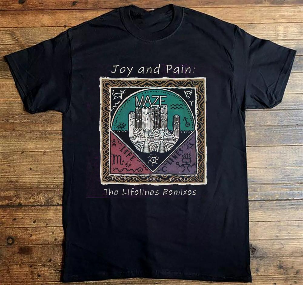 Frankie Beverly Frankie Beverly & Maze Joy And Pain   Full Size S-5XL Unisex T-Shirt M