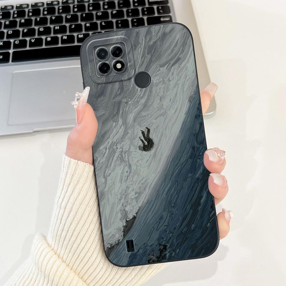 For Realme C21 RMX3201 Case Realme C25 Cover Popular Sunflower Soft Silicone Phone Case For Realme C25S C25Y C21Y C 21 C 25 Capa