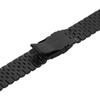 [Kai Tian] Premium 3D Effect Watch Band, Stainless Steel, 20mm / 22mm Watch Strap, Round & Durable Metal Watch Bracelet, Watch Strap with Double Lock,
