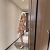 French Pure Desire Temperament Floral Suit, Sexy Slim-fitting Tube Top, Thin Tutu Skirt, Skirt Two-piece Set