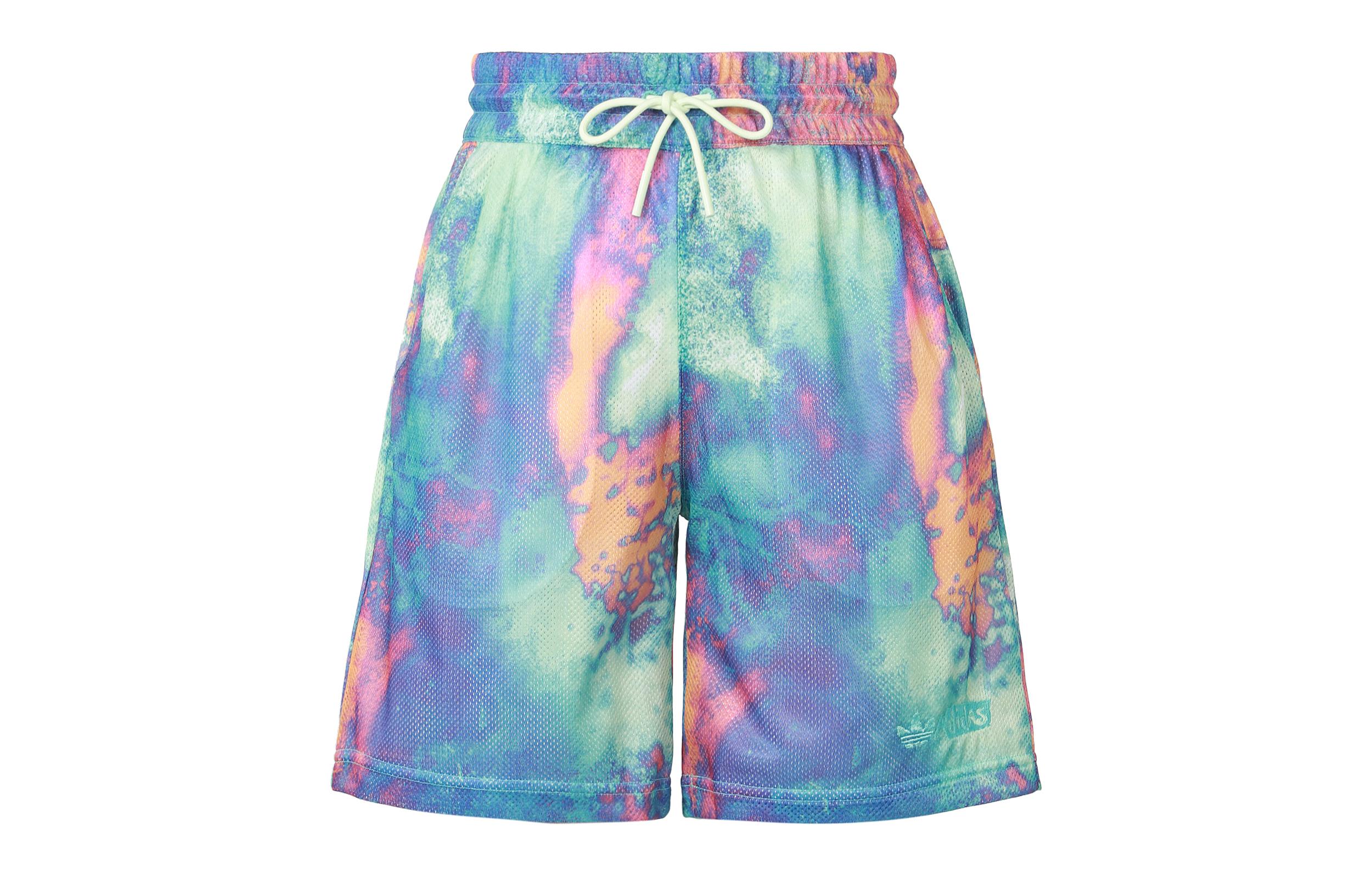 Adidas Originals Allover Print Mesh Shorts Casual Shorts Men s Multicolor HT1653 XS