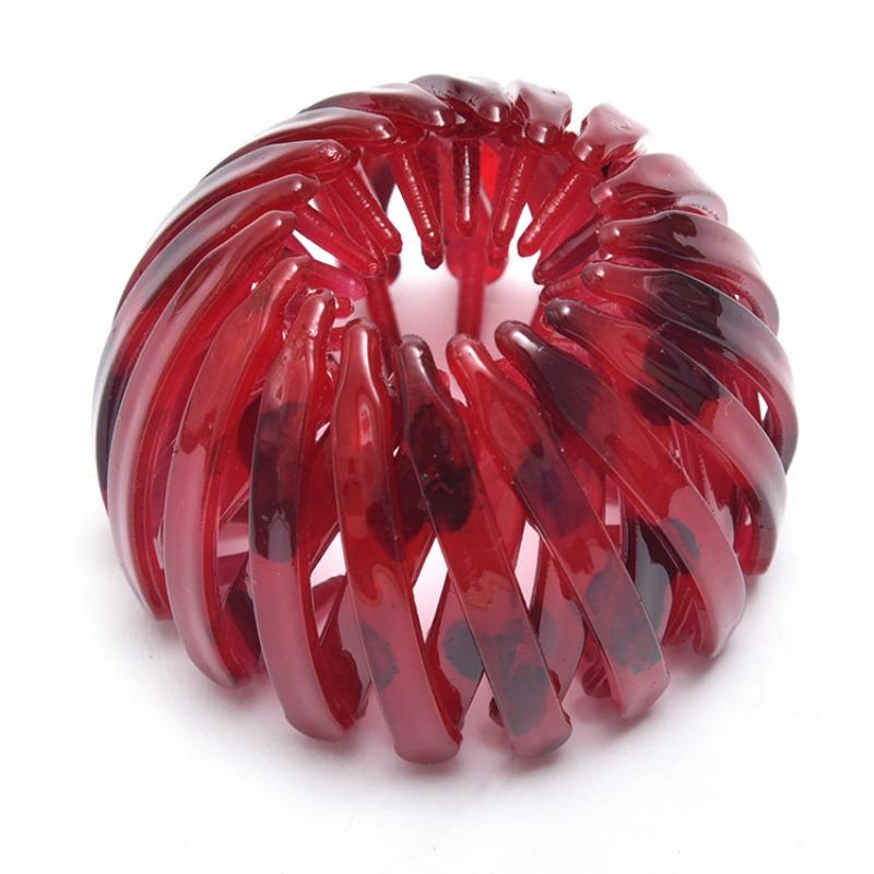 Einfaches Haaraccessoire - Dutt-Haarring - Hochsteckfrisur-Halter - Pferdeschwanz-Clip - Haarfixierwerkzeug - Haarspange - Damen-Haaraccessoire