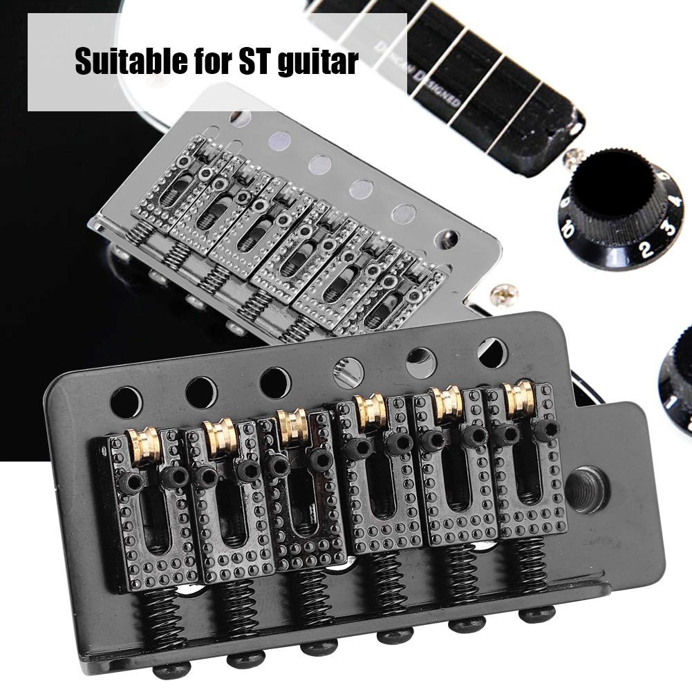 Tremolo System with Roller Single Locking Vibrato Bridge Tailpiece for ST Guitar
