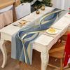 Nordic Style Celtic Knot Pattern Table Runner, Retro Art Tablecloth Women's Clothing