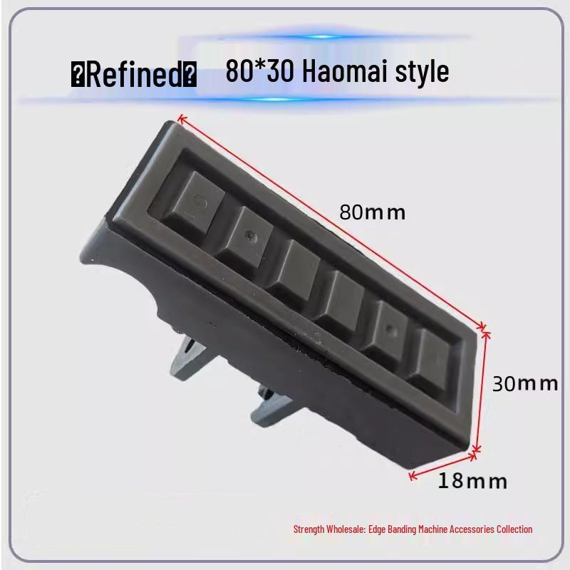 Automatic & Semi-Automatic Edge Banding Machine Accessories: Conveying Chain Block & Pressure Roller for Woodworking Machinery