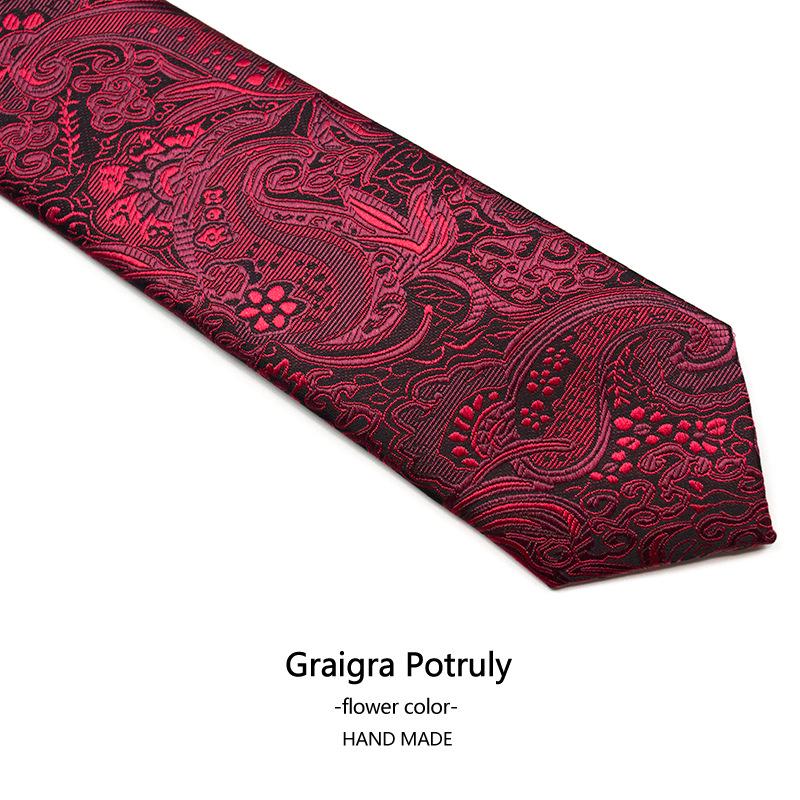 8CM Personalized Printed Hand-Tied Tie