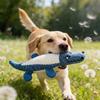 Pivende Krokodille Hundetyggelegetøj Kedsomhed Stresslindring Plys Krokodille Tandfrembrudslegetøj Bidbestandigt Udstoppet Dyr Plysdyr Kæledyrsartikler