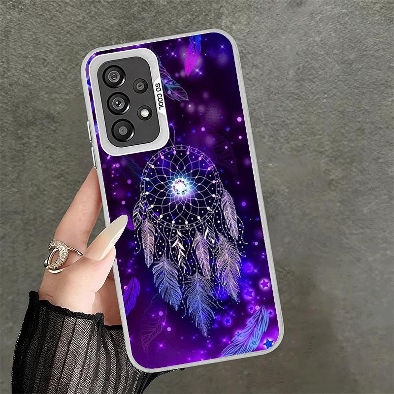 Mandala Dreamcatcher Shockproof Phone Case for Samsung A17 A16 A15 A14 A37 A57 A36 A56 A26 A35 A55 A25 A34 A54 A24 A13 A23 A33 A
