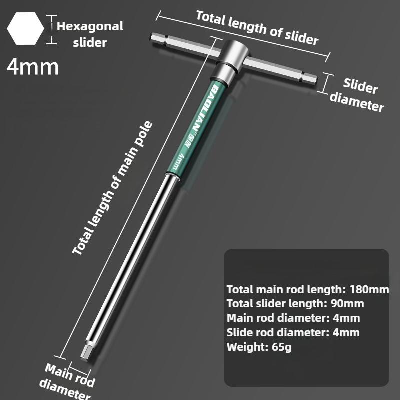 Universal Extended Wrench Tool Multi-function Hex Extended Wrench Tools Automotive Mechanical Workshop Tools Repair Manual Tools