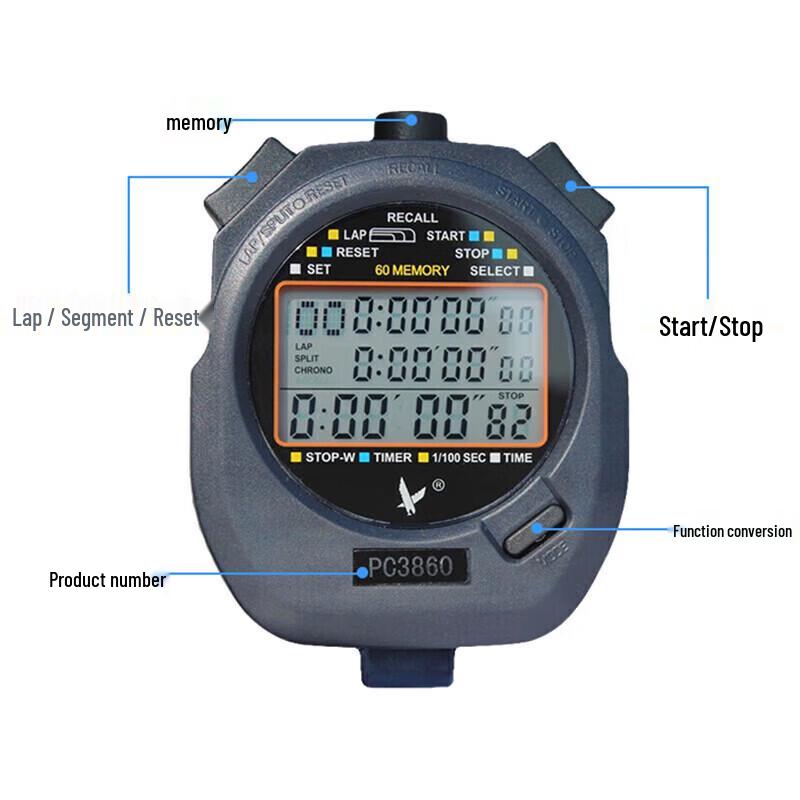 Tianfu PC3860 Multi-function Stopwatch Timer