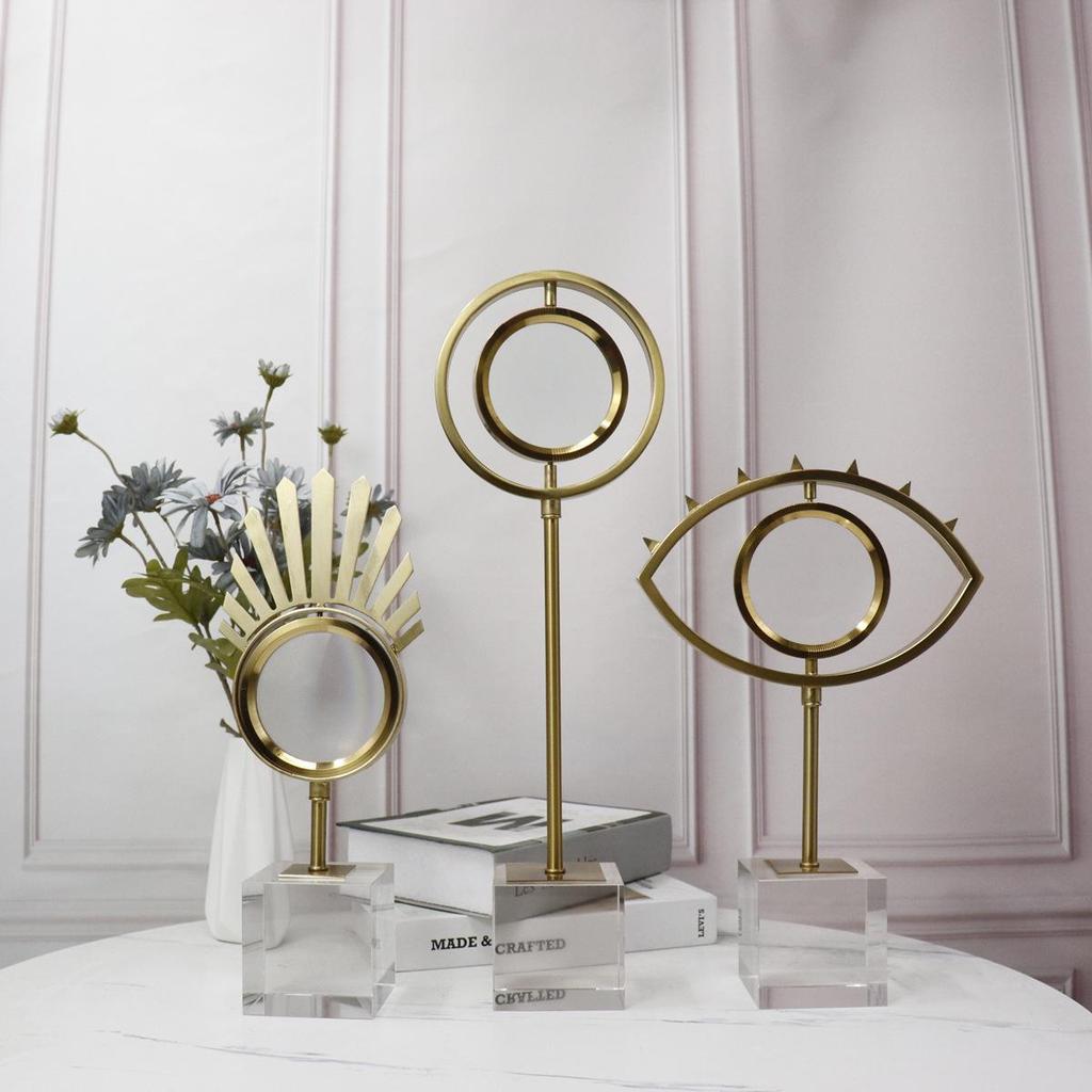 Modern Minimalist Wine Cabinet Ornaments for Home, Office, Study & Entryway Decor