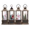 Santa-Claus/Xmas Tree/Snowman/Angel Glittering Lantern Christmas Gift for Kids