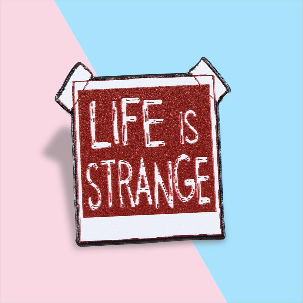 Life Is Strange Enamel Pin - Visual Adventure Game Brooch for Clothes, Bags, & Accessories