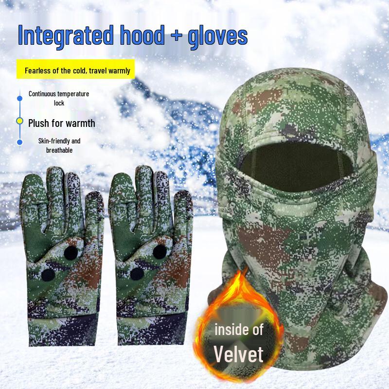 

Winter Warm Face Mask & Glove Set