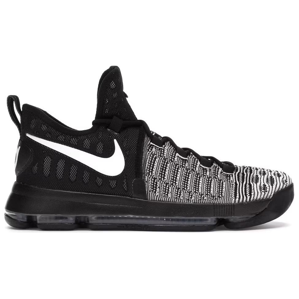 New Nike Kd 9 Black White 843392-010