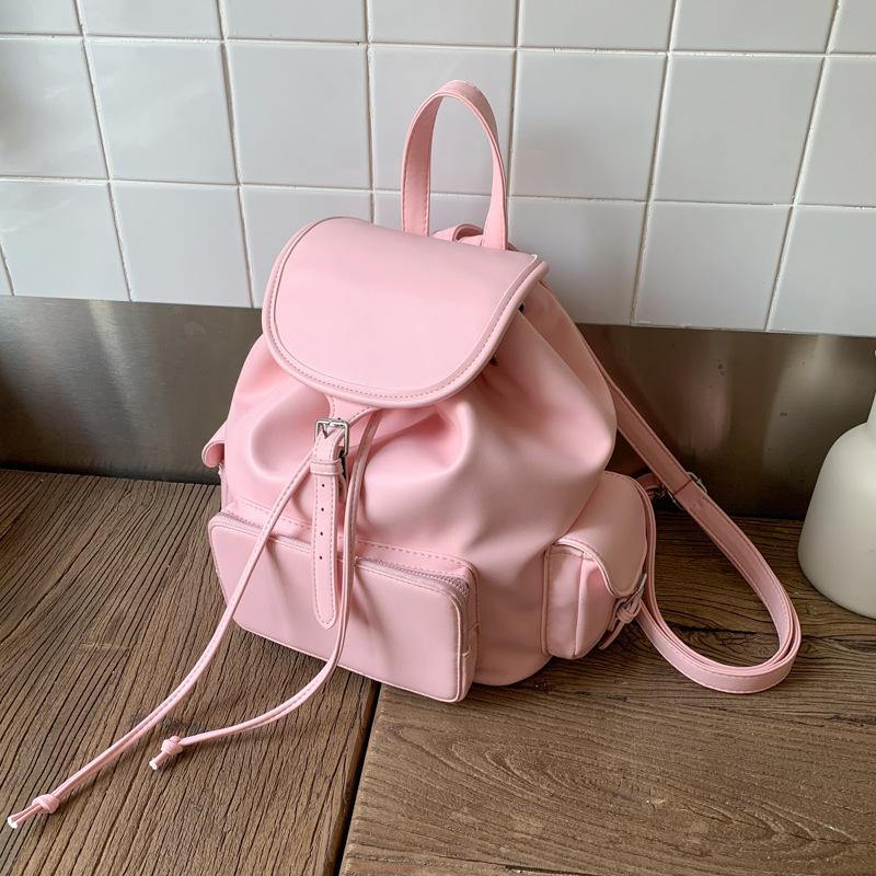 Large capacity backpack bag women's new summer fashion versatile student bag short trip backpack