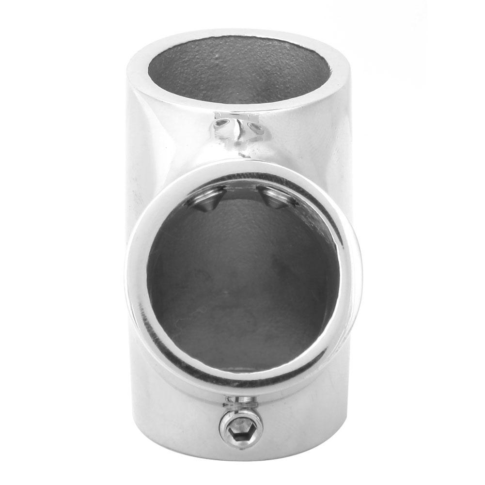 60 degrees  3 Way Pipe Fitting Pipe Connection Tube Connectors 316 Stainless Steel 22mm 7 8 inch