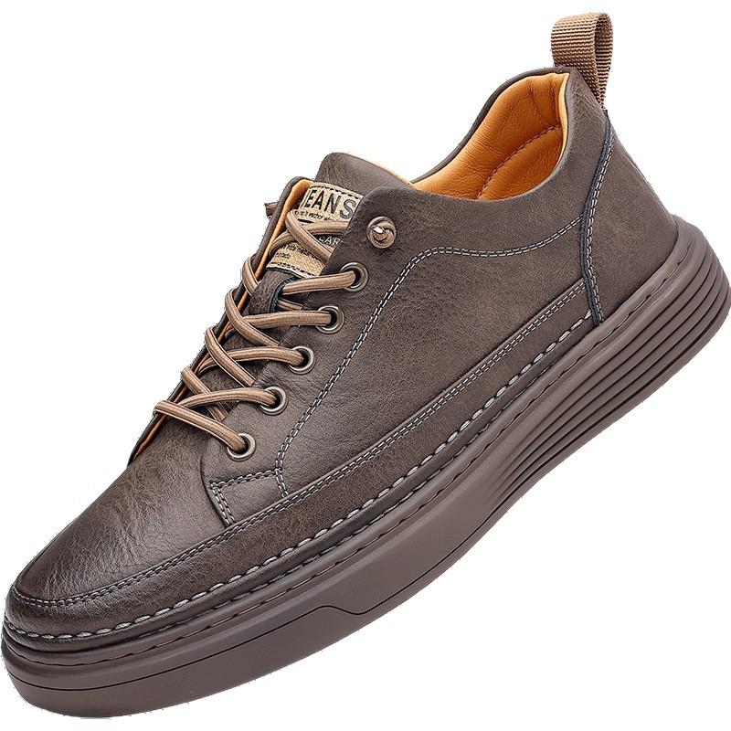 Star-headed woodpecker casual board shoes men's 2025 autumn and winter new men's trendy shoes rubber shoes