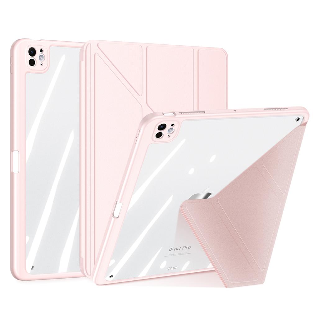 DUX DUCIS Magi Series for iPad Pro 11 (2024) Case Origami Stand PU Leather Smart Cover Detachable