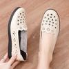 New Hollow Women's Casual Shoes Flat Bottom Lightweight Non Slip Women's Walking Shoes