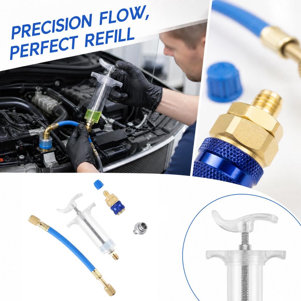 A/ Oil and Injection Tool – Coolant Hose for Automotive Conditioning Service