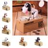 Large Capacity Automated Dog Steal Coin Piggy Bank Anti-fall Coins Storage Box  Living Room
