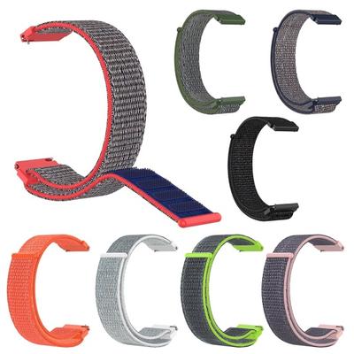 Wymienny 18mm Nylonowy Tkany Oddychający Pasek do Zegarka Pasek na Nadgarstek dla F-ossil Gen 4