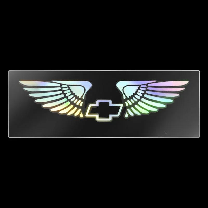 

Colorful Reflective Laser Car Refit Personalized Wing Sticker For Chevrolet Colorado Cruze Spark Captiva Malibu Trax Aveo Camaro