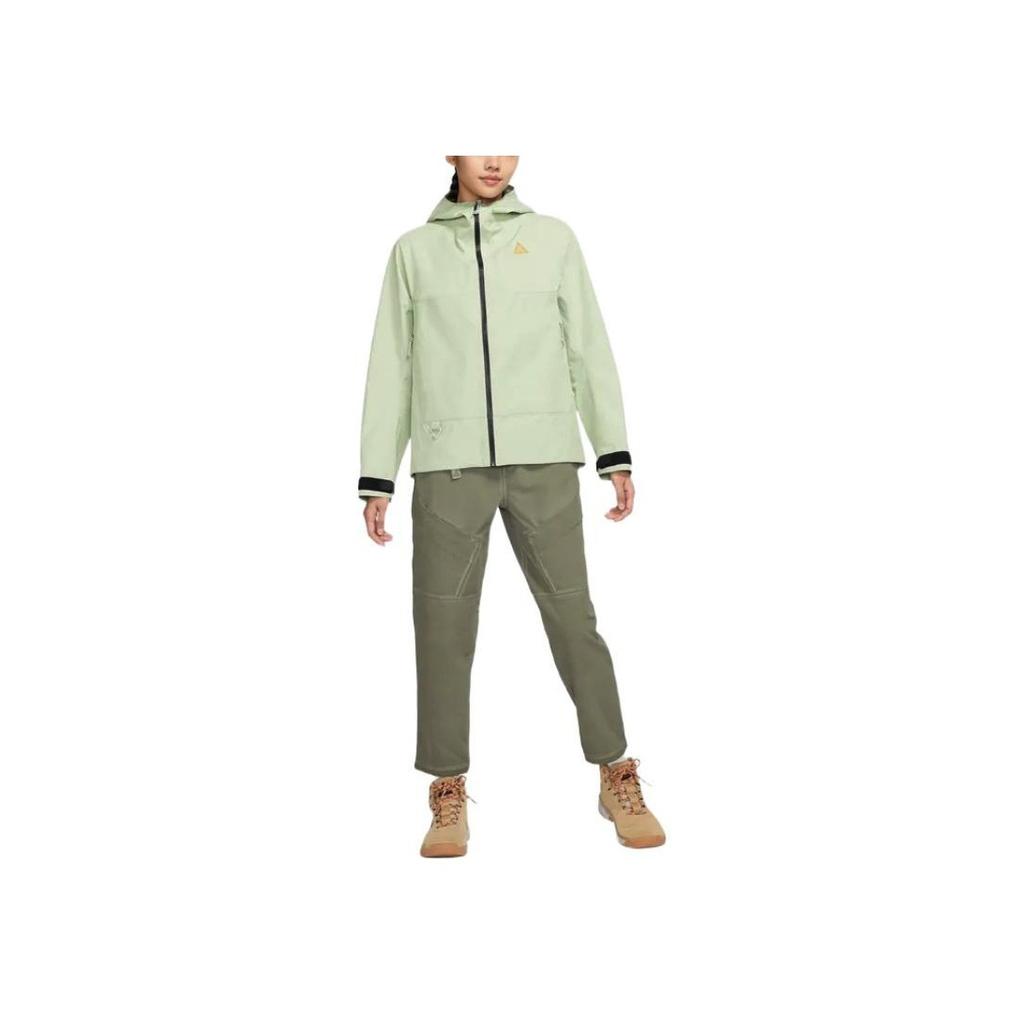 Nike ACG Storm-Fit Cascade Rains Embroidered Zip Hoodie Jacket Women Outerwear Green DR3169-343