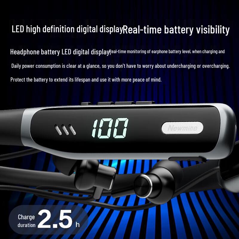 Newman TWS-G1 Wireless Neckband Bluetooth Earphones