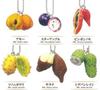 A collection of rare miniature fruits unknown to of Japanese people x Complete set of 6 Gachapon capsule toy 90% types,